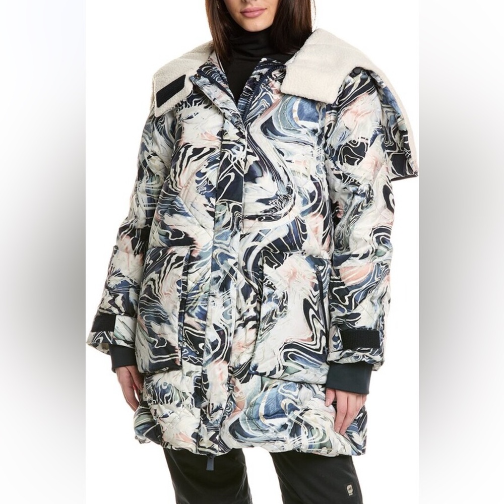 NEW NWT Sweaty Betty Matterhorn Parka Puffy Down Feather Ski Jacket Size XS